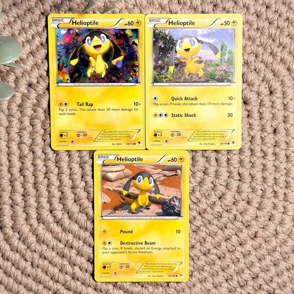 HELIOPTILE BUNDLE ⋆ POKEMON